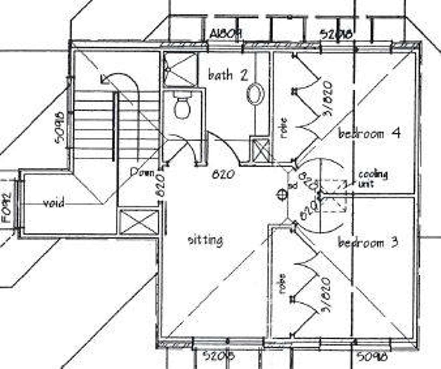 Floorplan of Homely house listing, 4 Martin Place, Eaglehawk VIC 3556