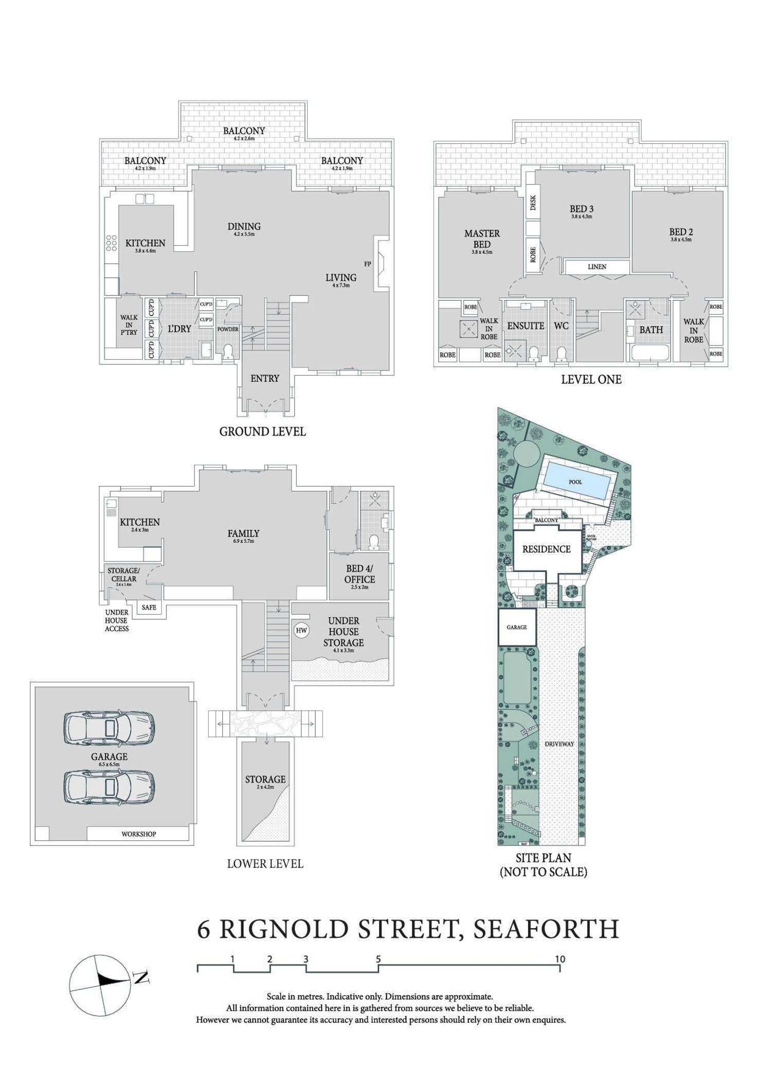 Floorplan of Homely house listing, 6 Rignold Street, Seaforth NSW 2092