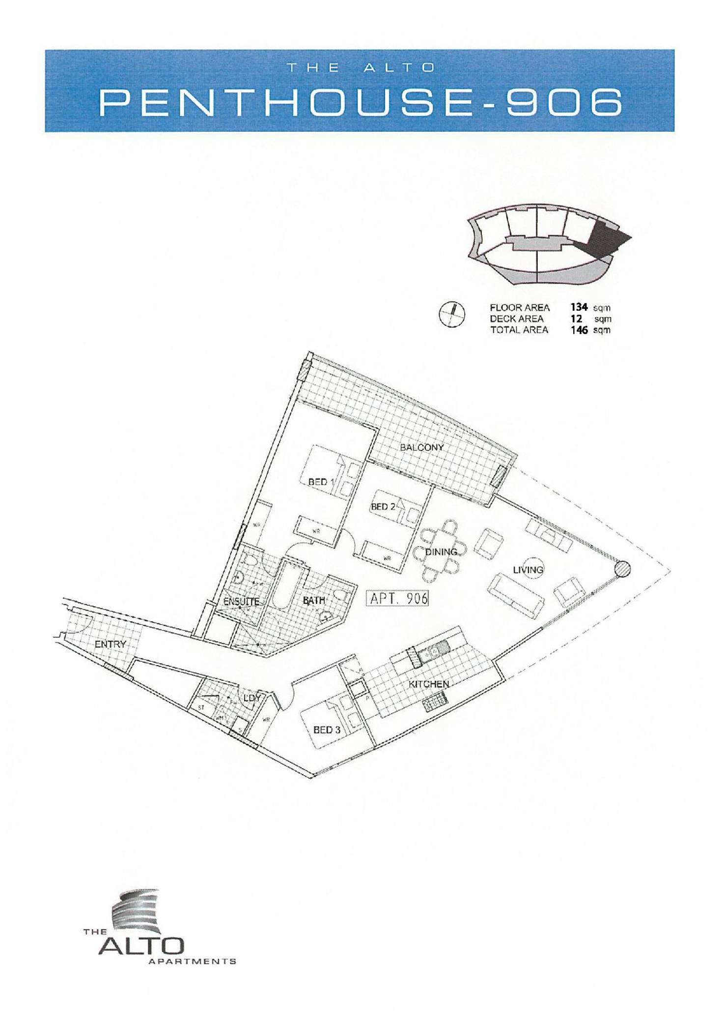 Floorplan of Homely apartment listing, 906/316 Charlestown Road, Charlestown NSW 2290