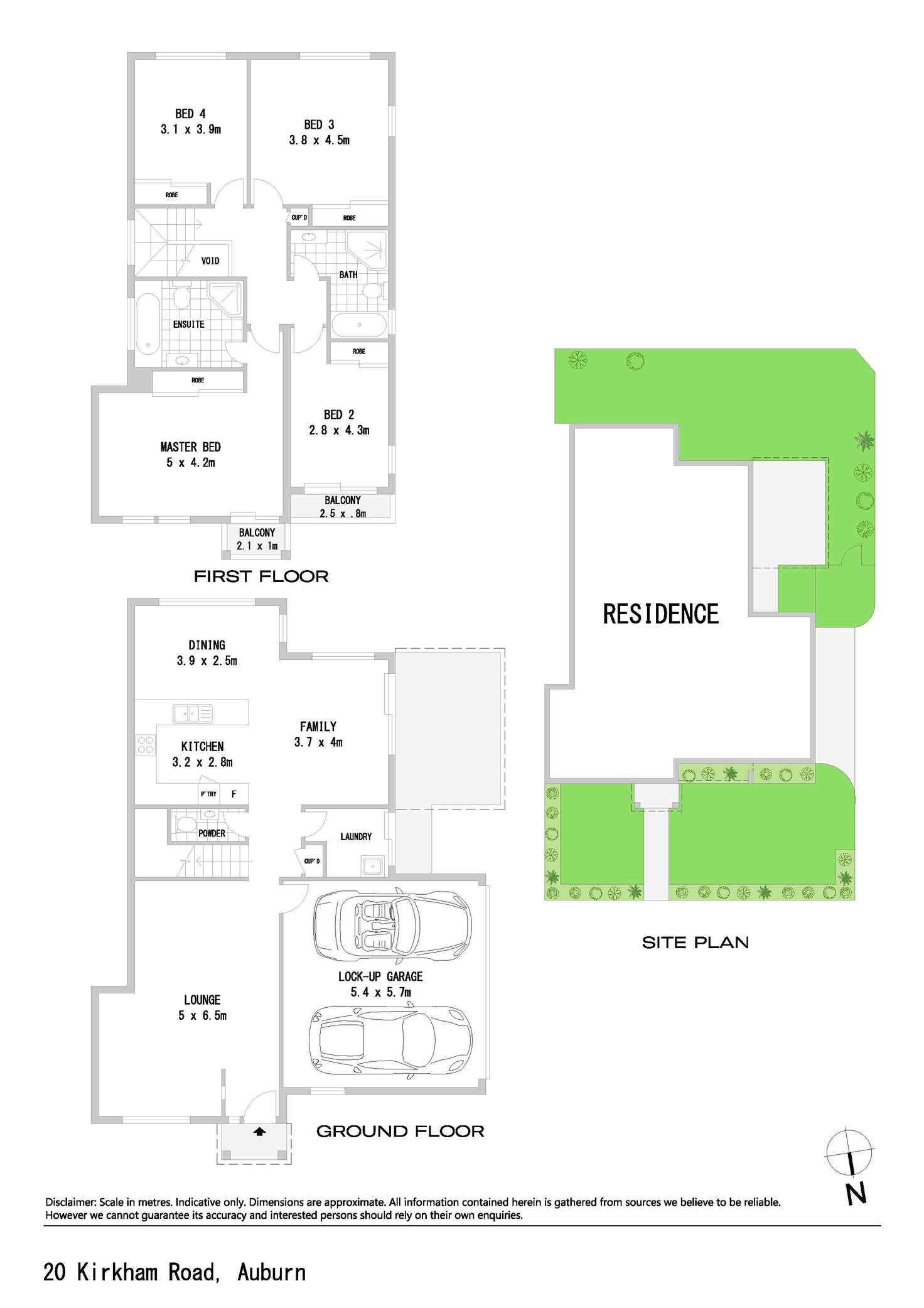 Floorplan of Homely house listing, 20 Kirkham Road, Auburn NSW 2144