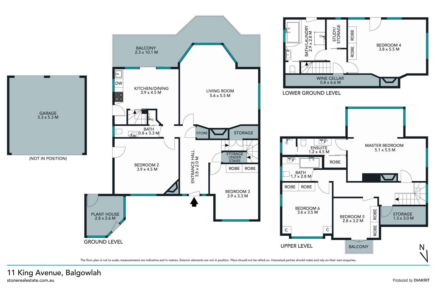 Floorplan of Homely house listing, 11 King Avenue, Balgowlah NSW 2093