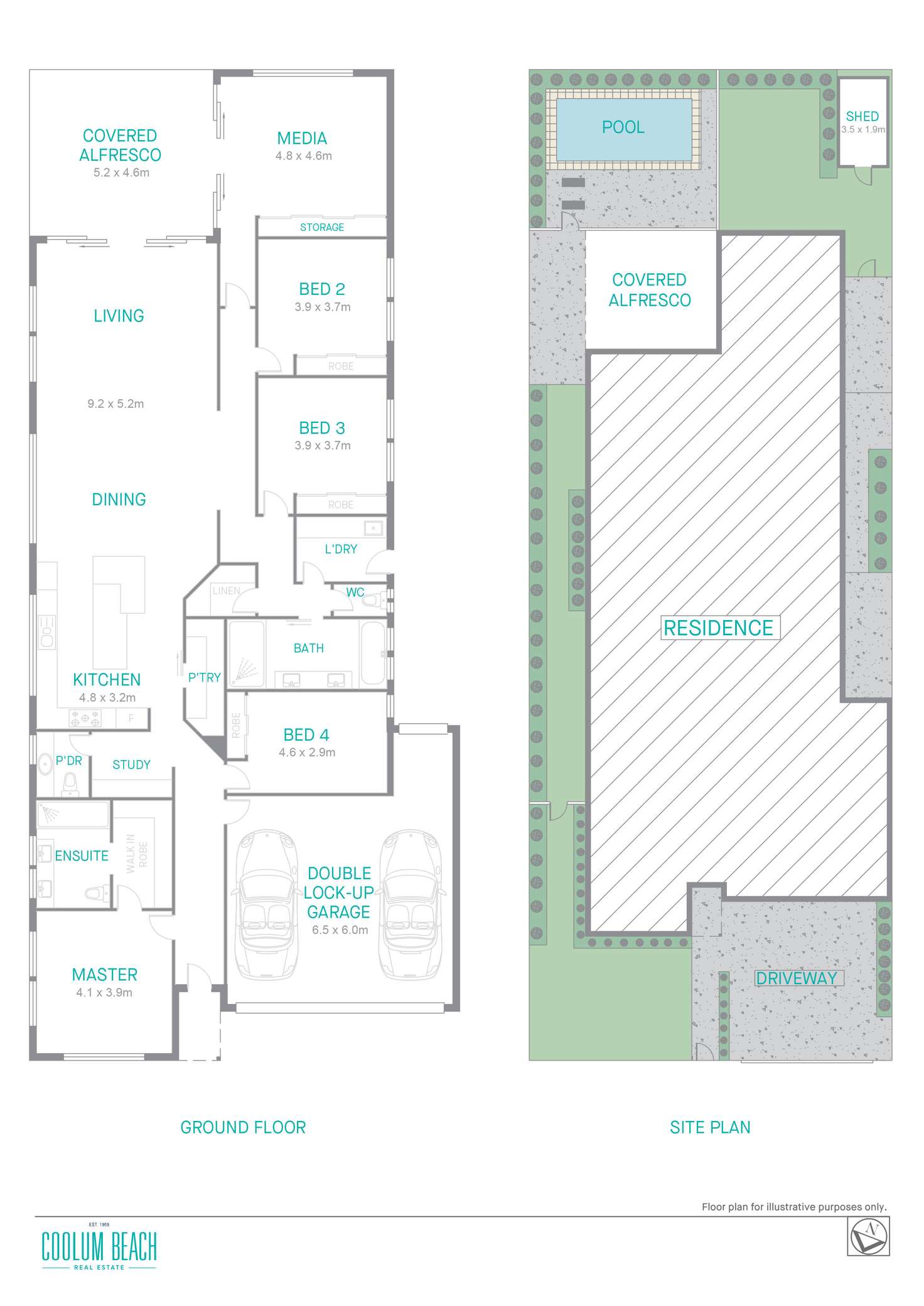 Floorplan of Homely house listing, 15 Palm Avenue, Coolum Beach QLD 4573