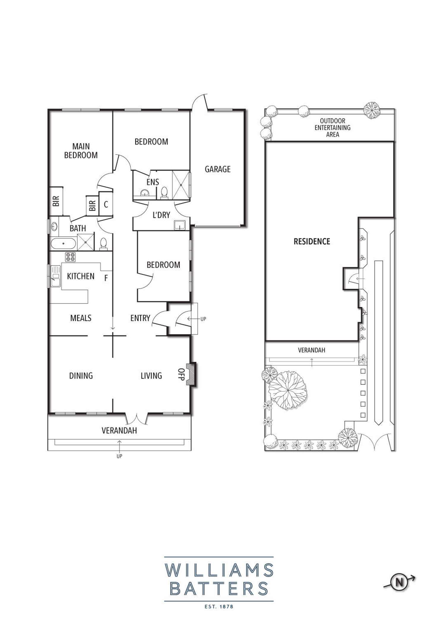 Floorplan of Homely townhouse listing, 1/7 Hopetoun Road, Toorak VIC 3142