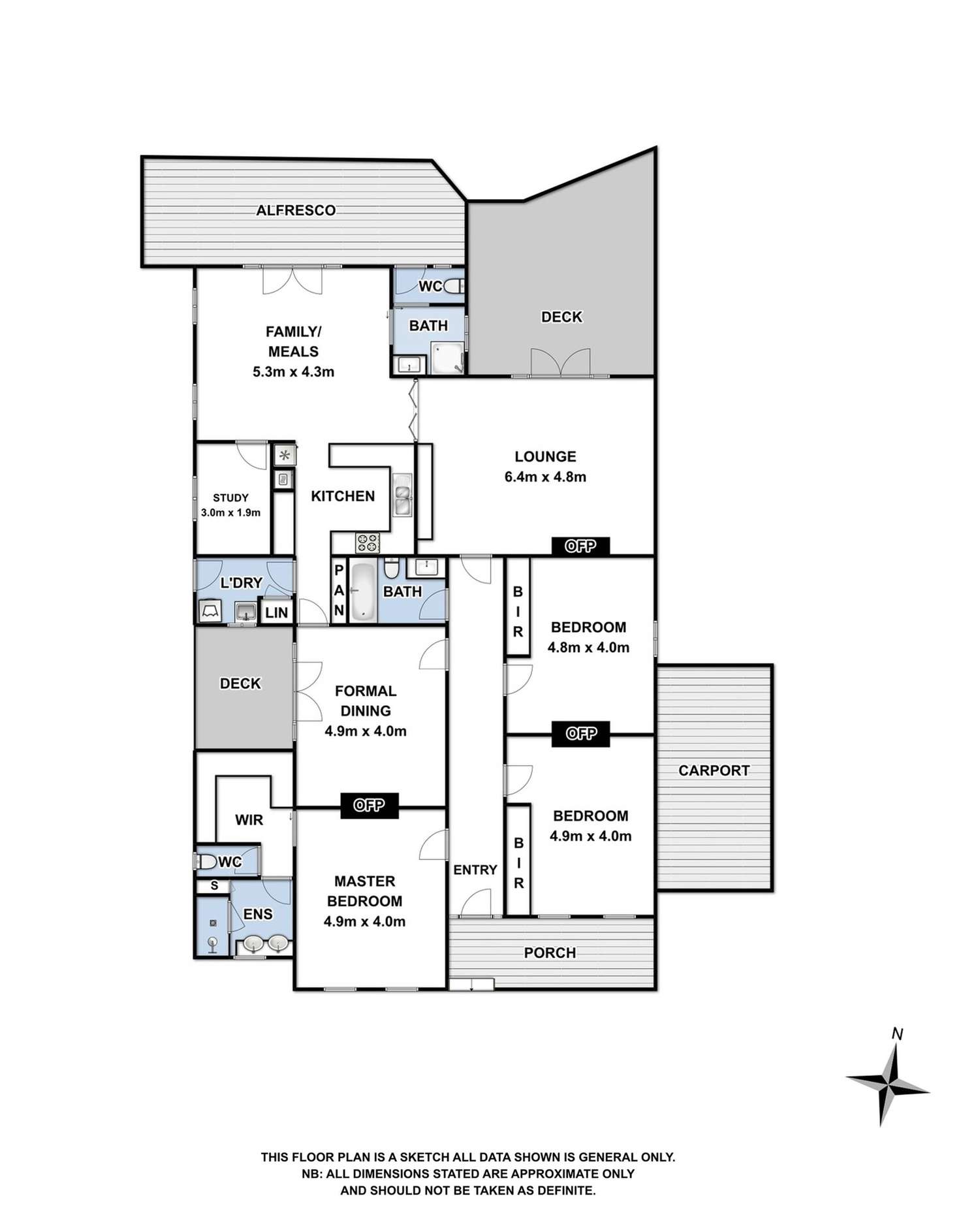 Floorplan of Homely house listing, 1 Warburton Road, Camberwell VIC 3124