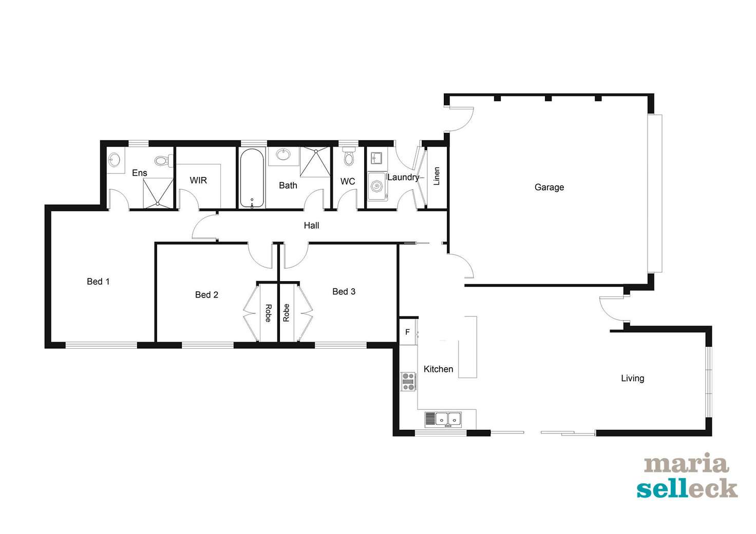 Floorplan of Homely house listing, 83 Carman Loop, Macgregor ACT 2615