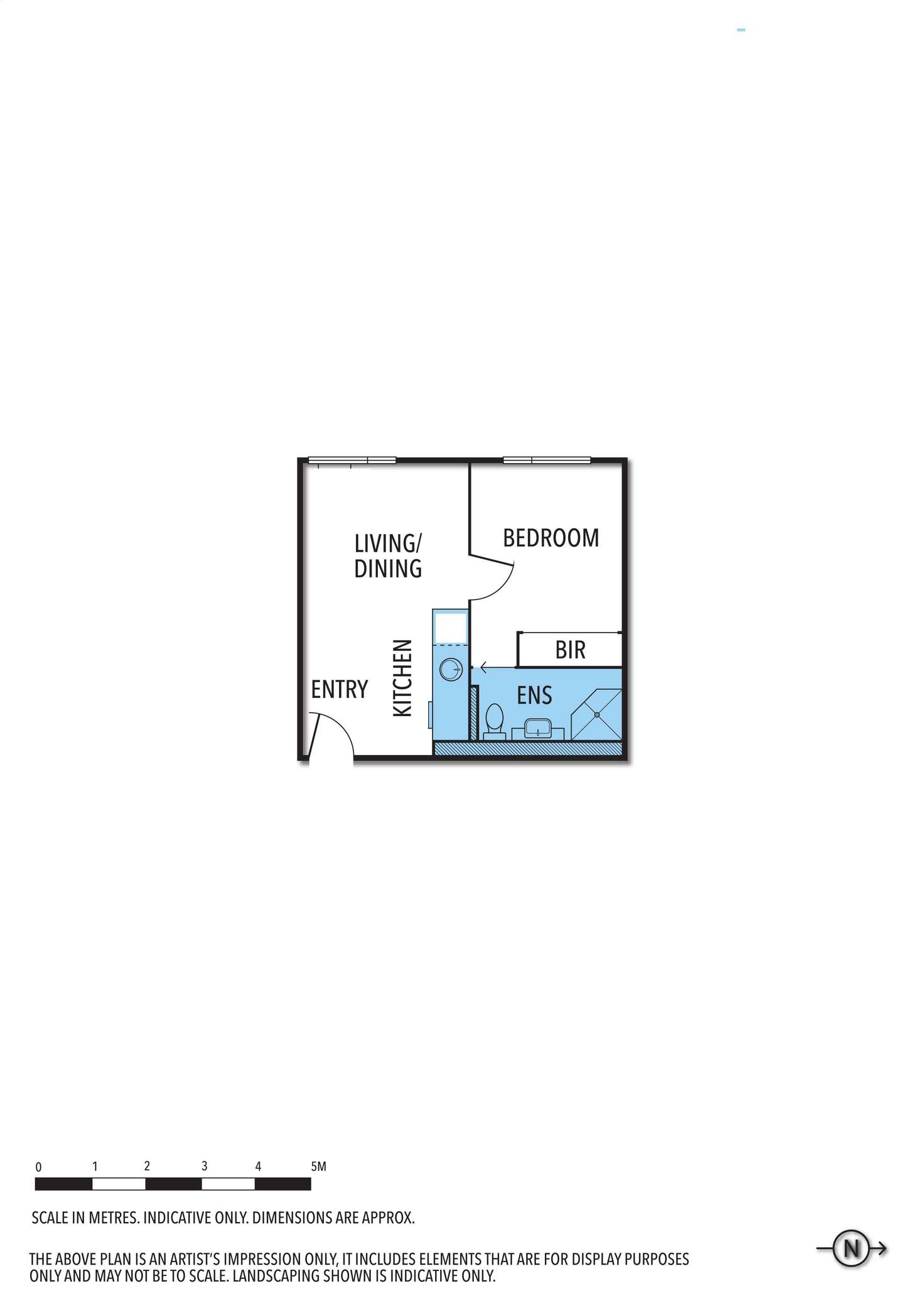 Floorplan of Homely apartment listing, 505/528 Swanston Street, Carlton VIC 3053