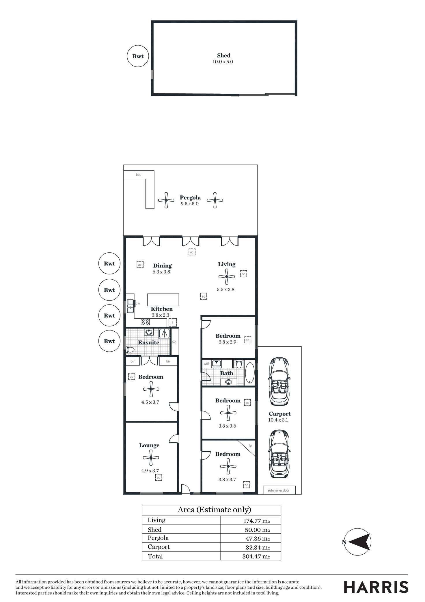 Floorplan of Homely house listing, 45 Devonport Terrace, Prospect SA 5082