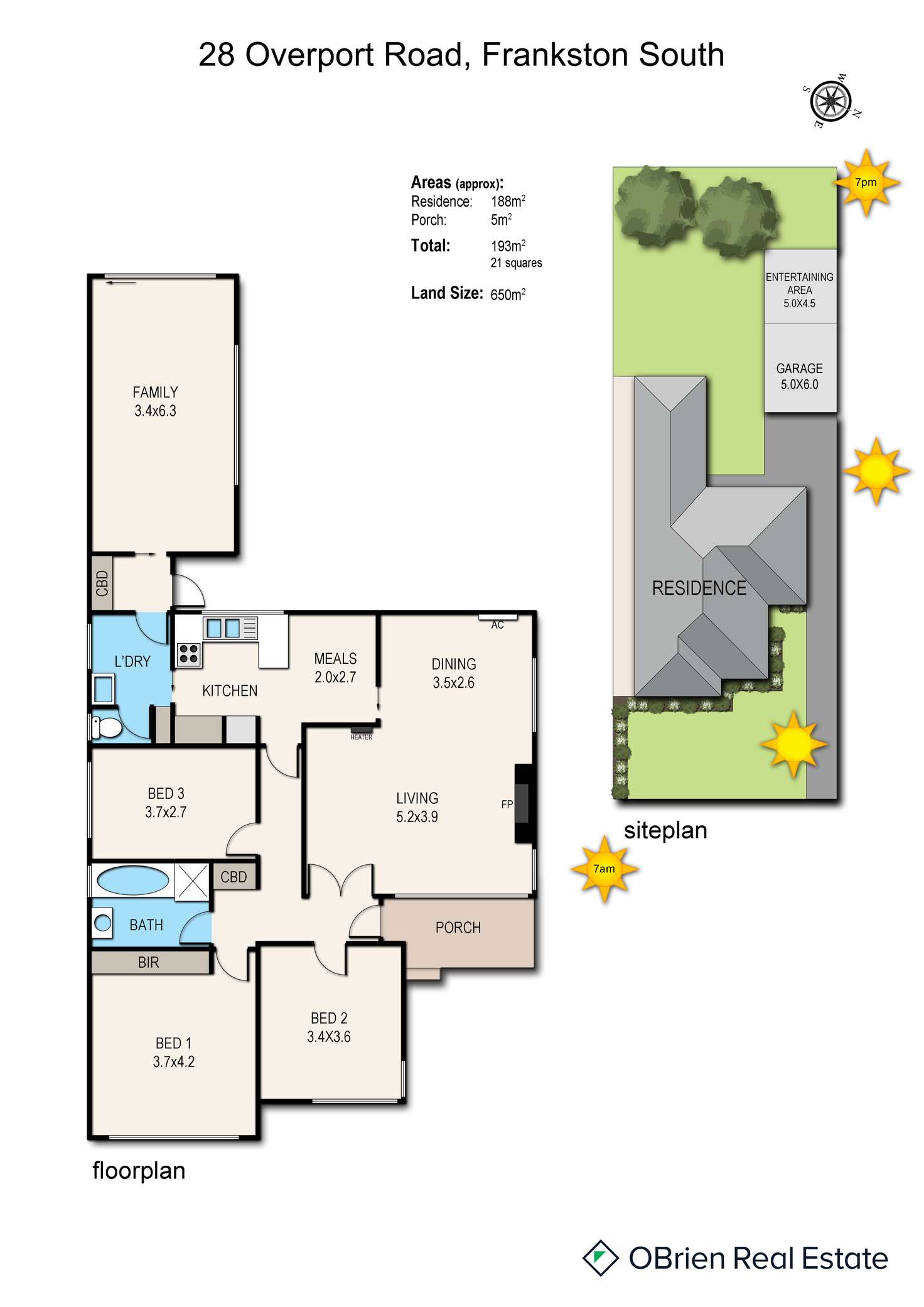 Floorplan of Homely house listing, 28 Overport Road, Frankston South VIC 3199