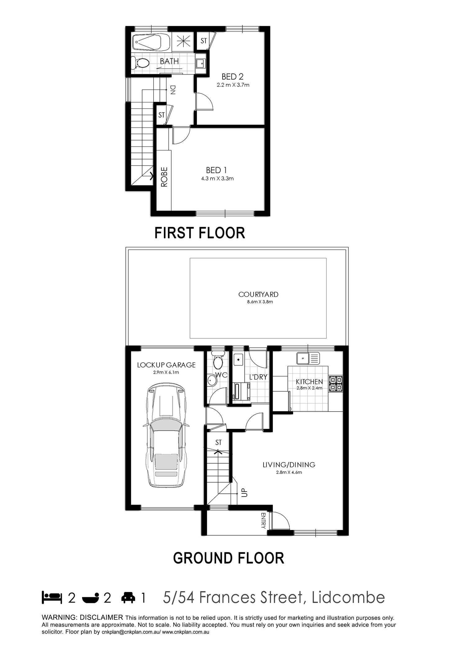 Floorplan of Homely apartment listing, 5/54-56 Frances Street, Lidcombe NSW 2141