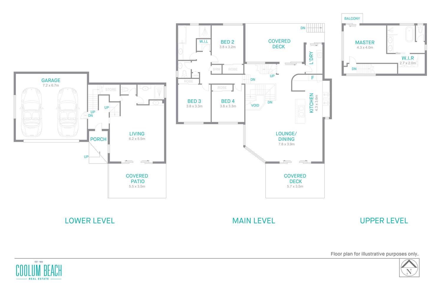 Floorplan of Homely house listing, 9 Elly Circuit, Coolum Beach QLD 4573