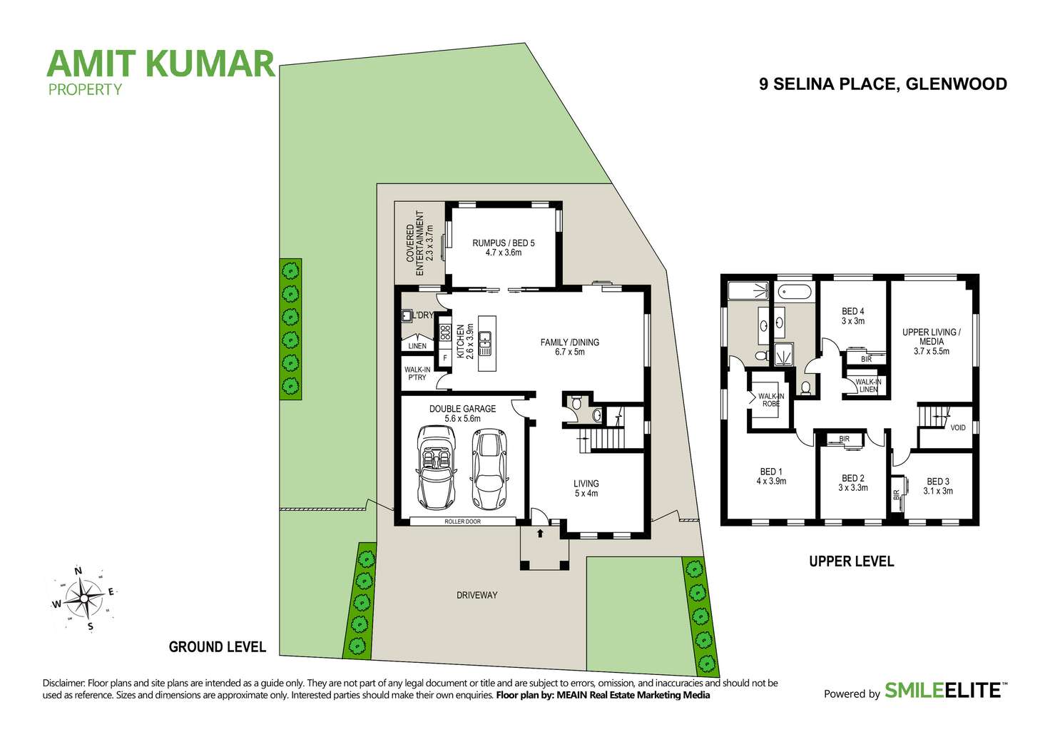 Floorplan of Homely house listing, 9 Selina Place, Glenwood NSW 2768