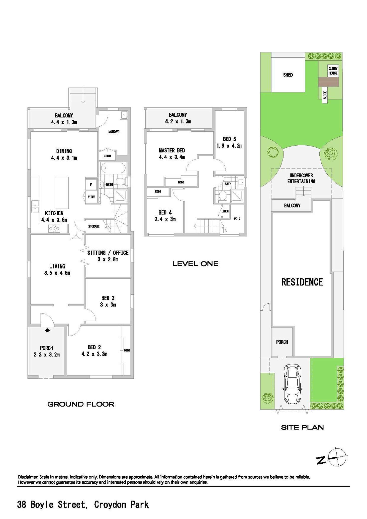 Floorplan of Homely house listing, 38 Boyle Street, Croydon Park NSW 2133