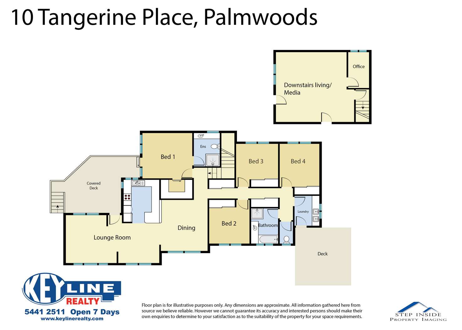 Floorplan of Homely house listing, 10 Tangerine Place, Palmwoods QLD 4555