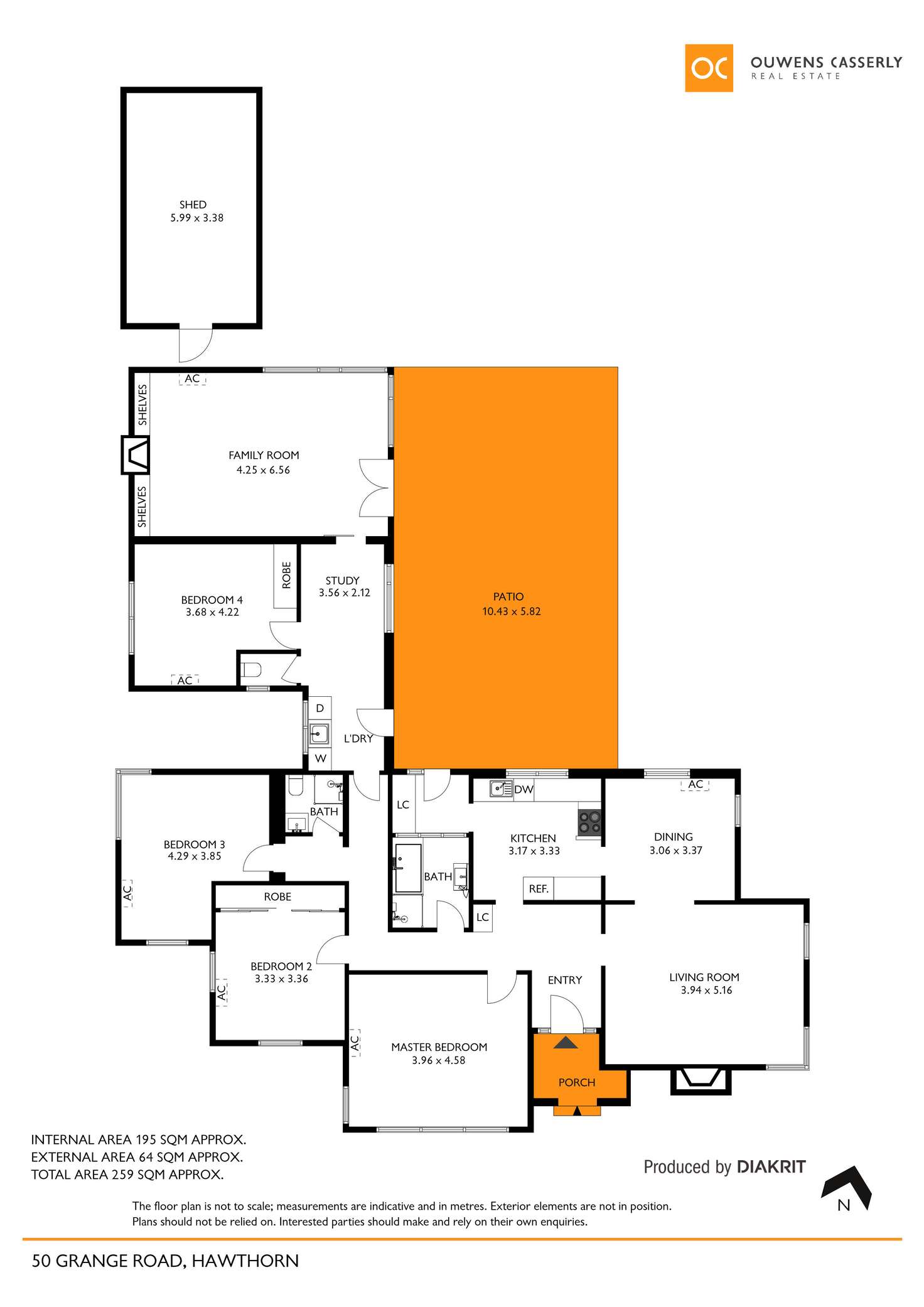 Floorplan of Homely house listing, 50 Grange Road, Hawthorn SA 5062