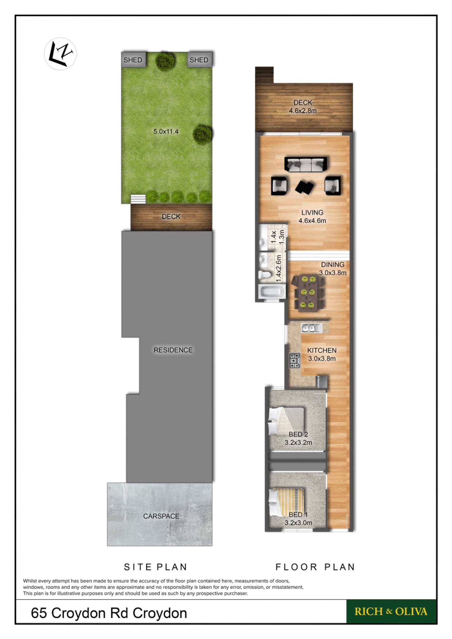 Floorplan of Homely house listing, 65 Croydon Road, Croydon NSW 2132