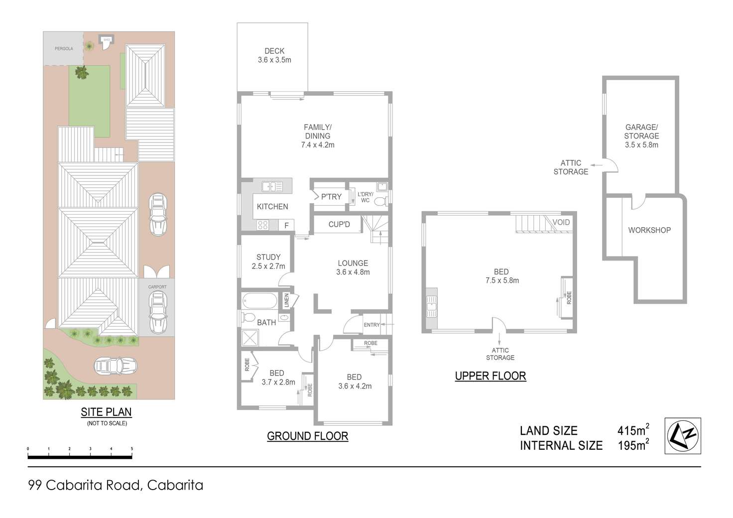 Floorplan of Homely house listing, 99 Cabarita Road, Cabarita NSW 2137