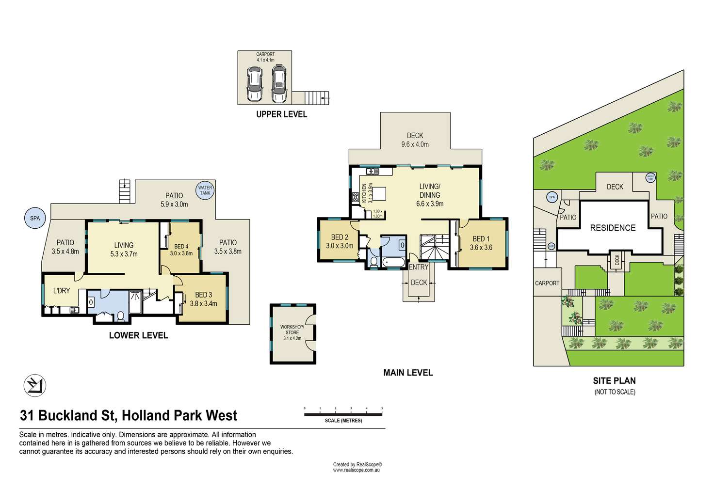 Floorplan of Homely house listing, 31 Buckland Street, Holland Park West QLD 4121