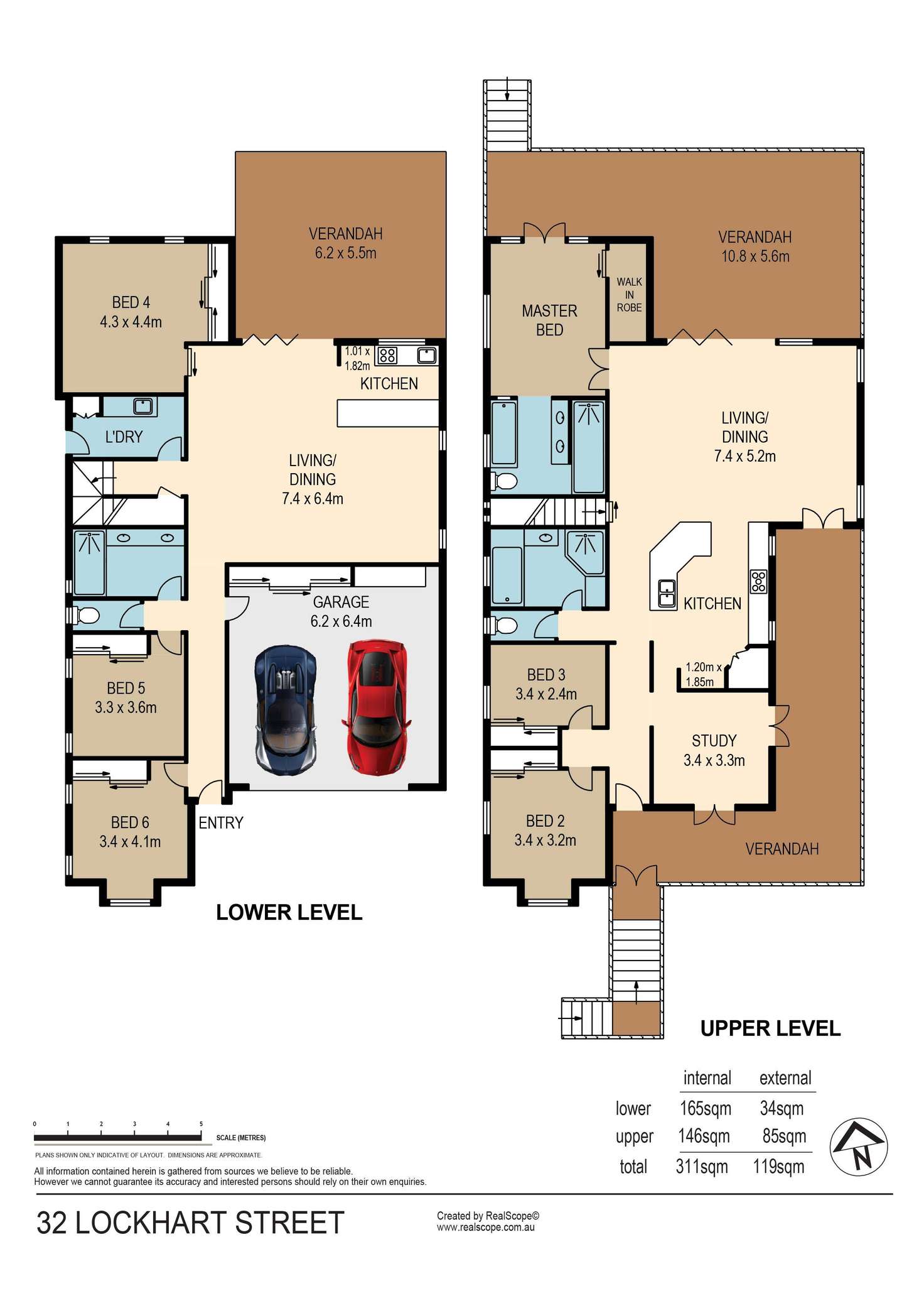 Floorplan of Homely house listing, 32 Lockhart Street, Woolloongabba QLD 4102