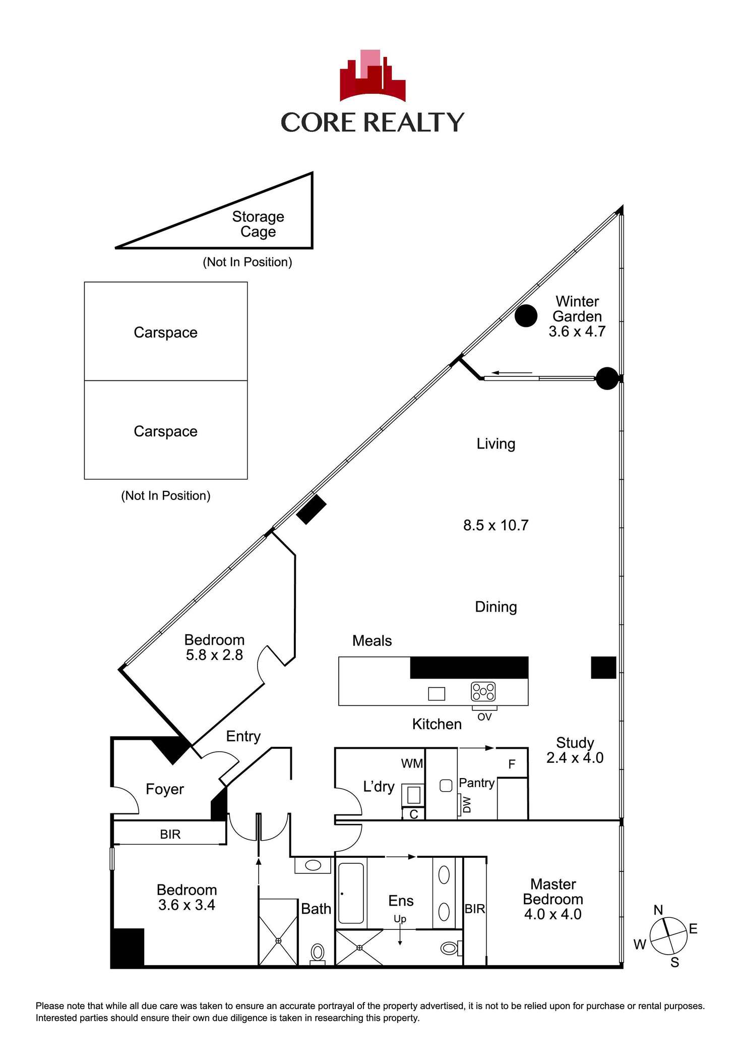 Floorplan of Homely apartment listing, 2104/8 Kavanagh Street, Southbank VIC 3006