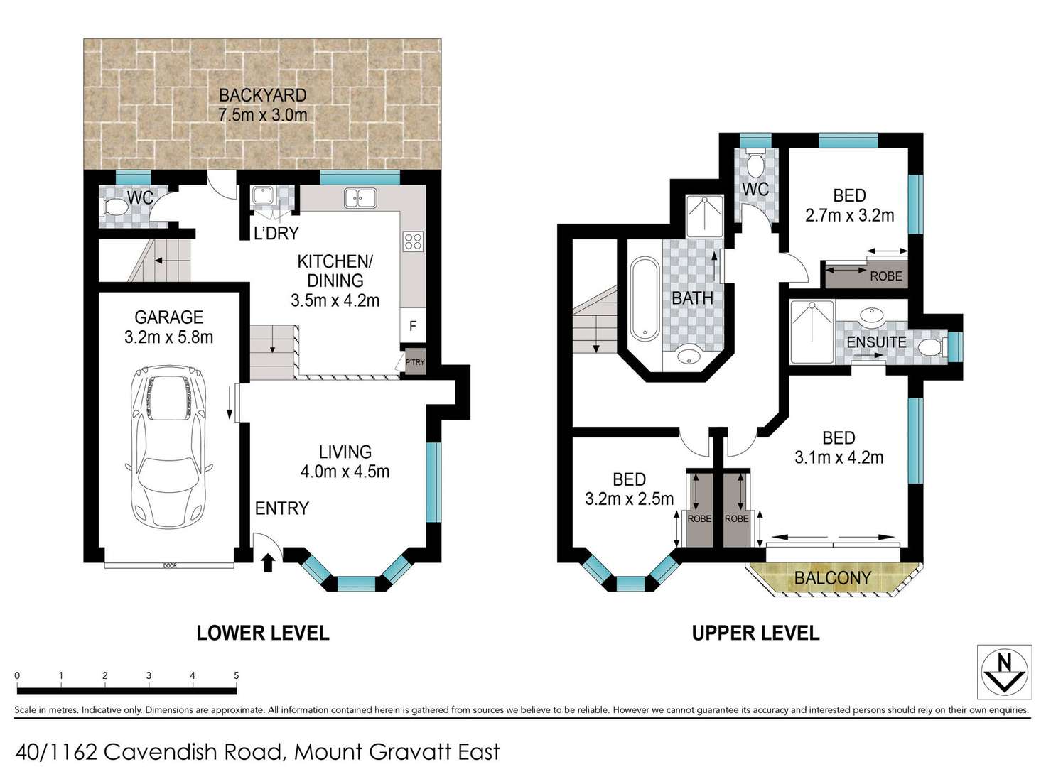 Floorplan of Homely townhouse listing, 40/1162 Cavendish Road, Mount Gravatt East QLD 4122