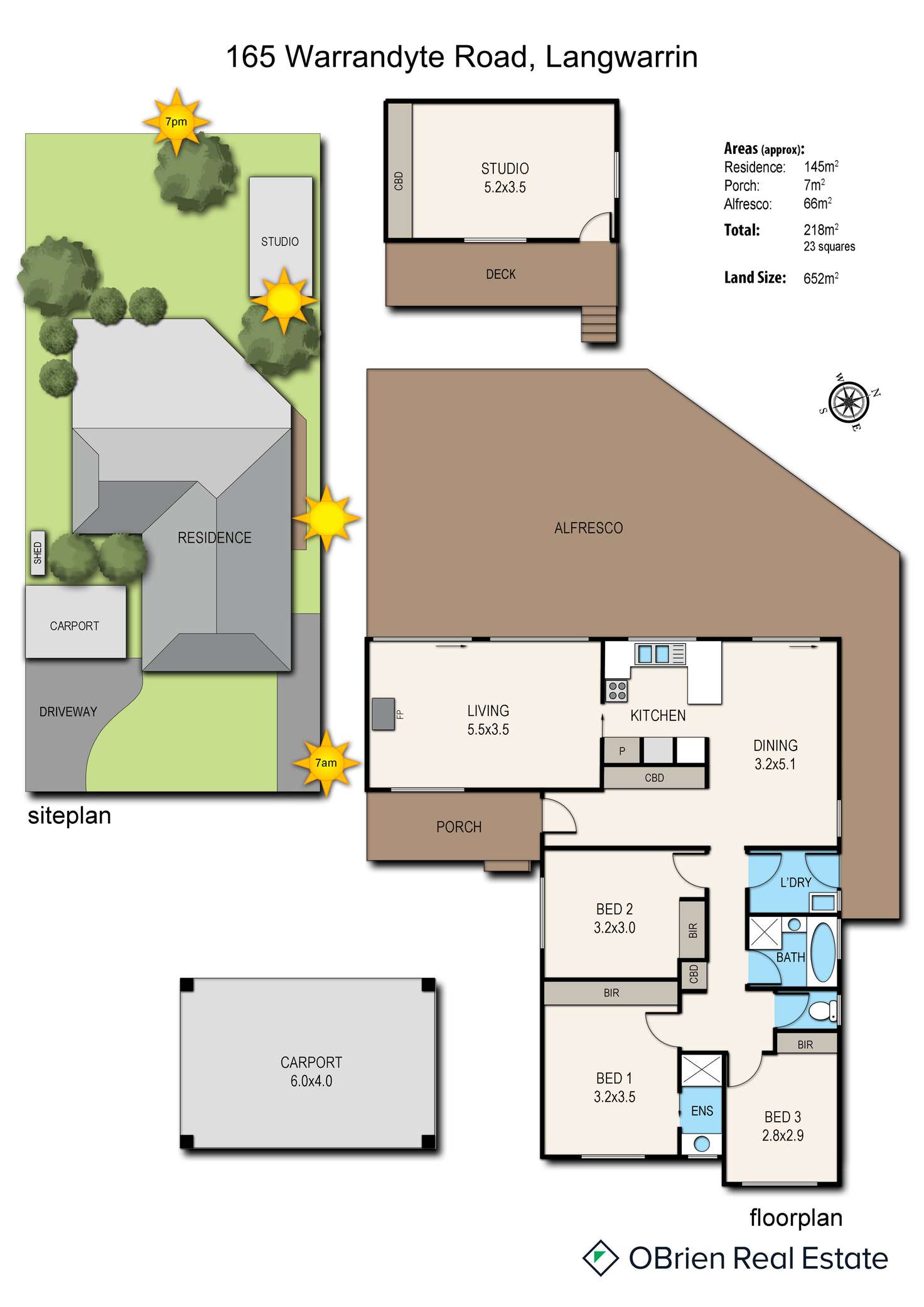Floorplan of Homely house listing, 165 Warrandyte Road, Langwarrin VIC 3910