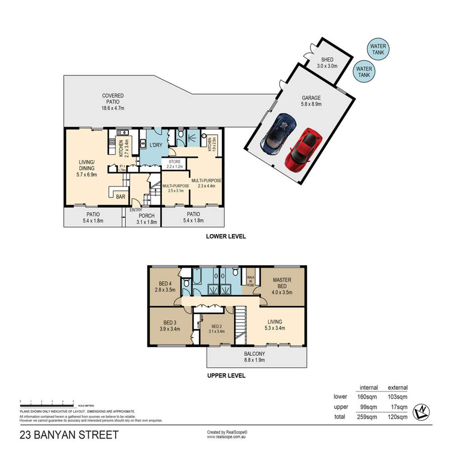 Floorplan of Homely house listing, 23 Banyan Street, Bellbowrie QLD 4070
