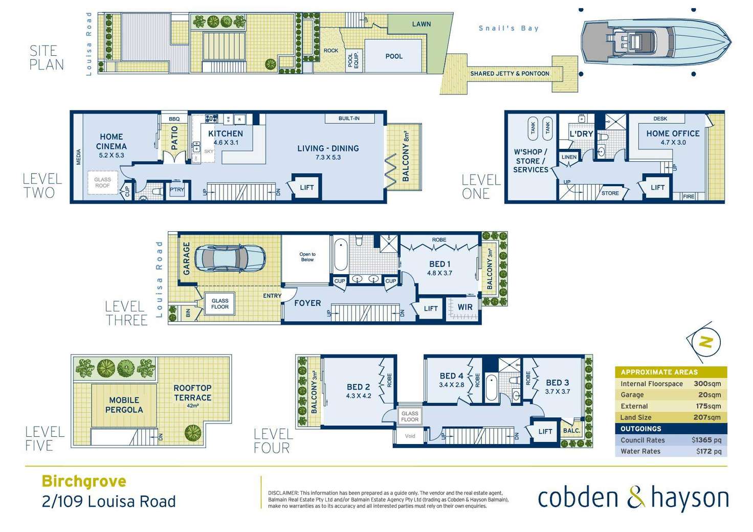 Floorplan of Homely house listing, 2/109 Louisa Road, Birchgrove NSW 2041