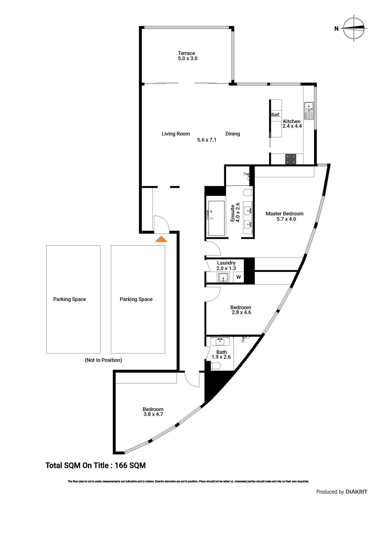Floorplan of Homely apartment listing, 36/155 Macquarie Street, Sydney NSW 2000