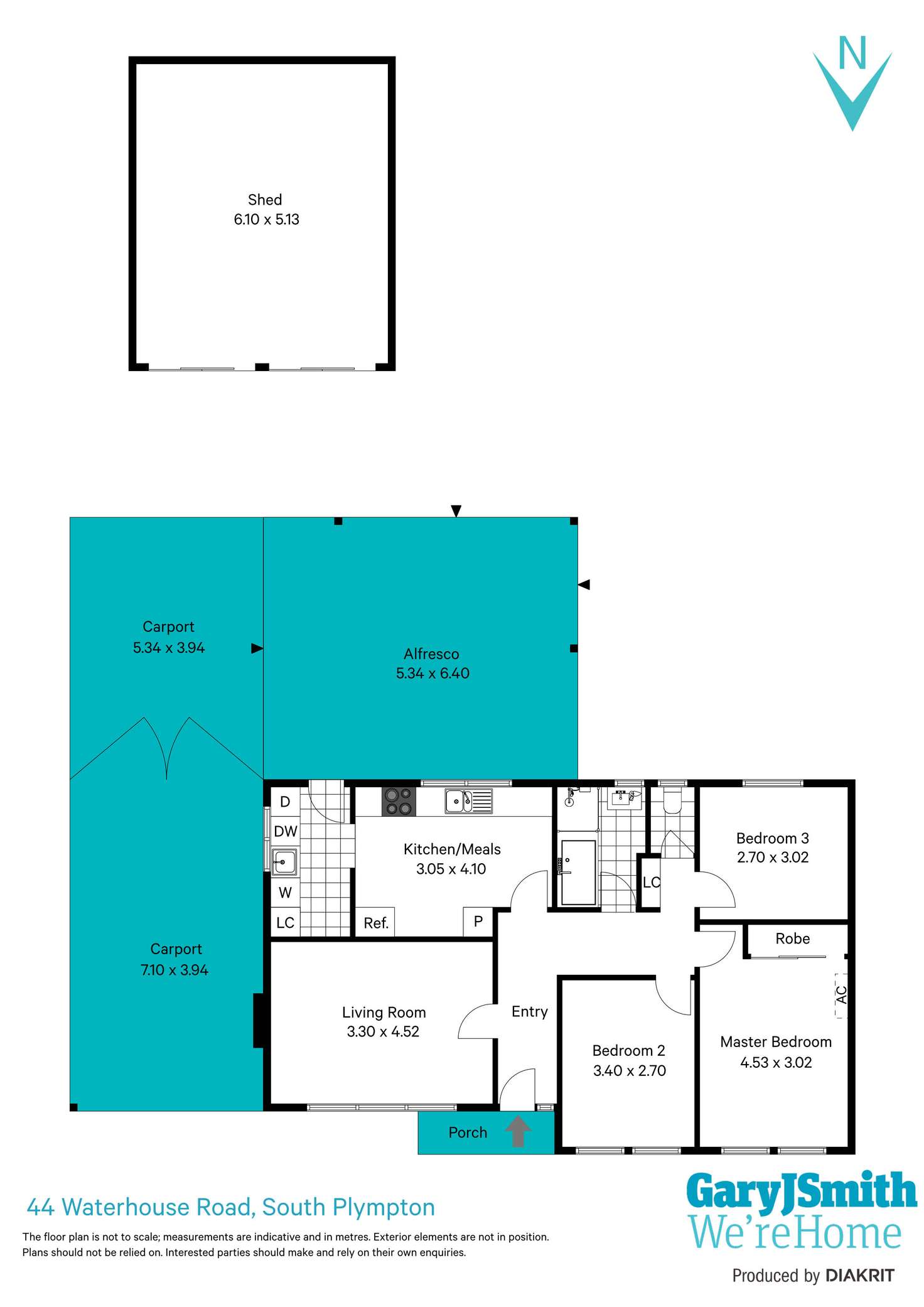 Floorplan of Homely house listing, 44 Waterhouse Road, South Plympton SA 5038