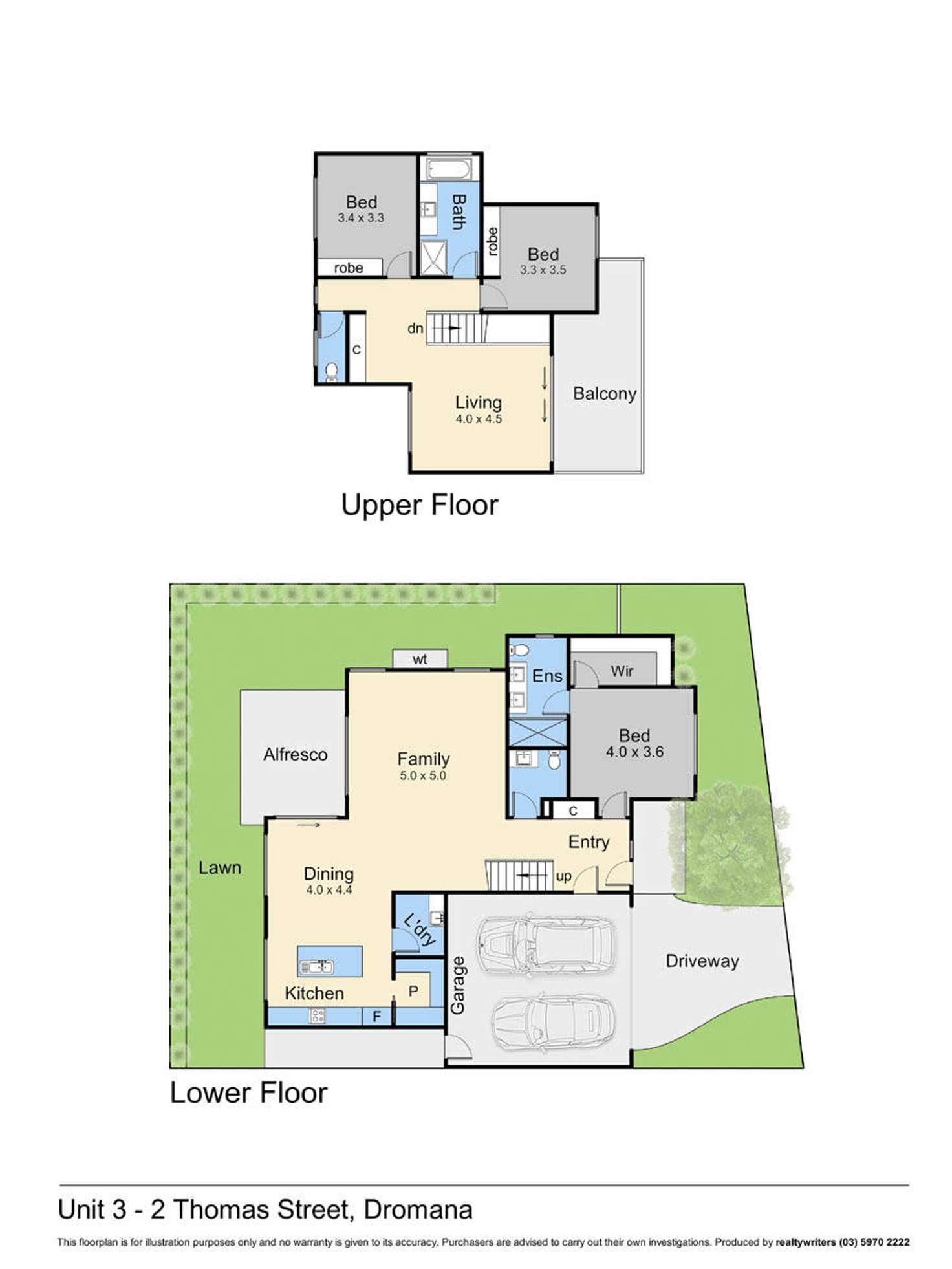 Floorplan of Homely townhouse listing, 30 Arthur Street, Dromana VIC 3936