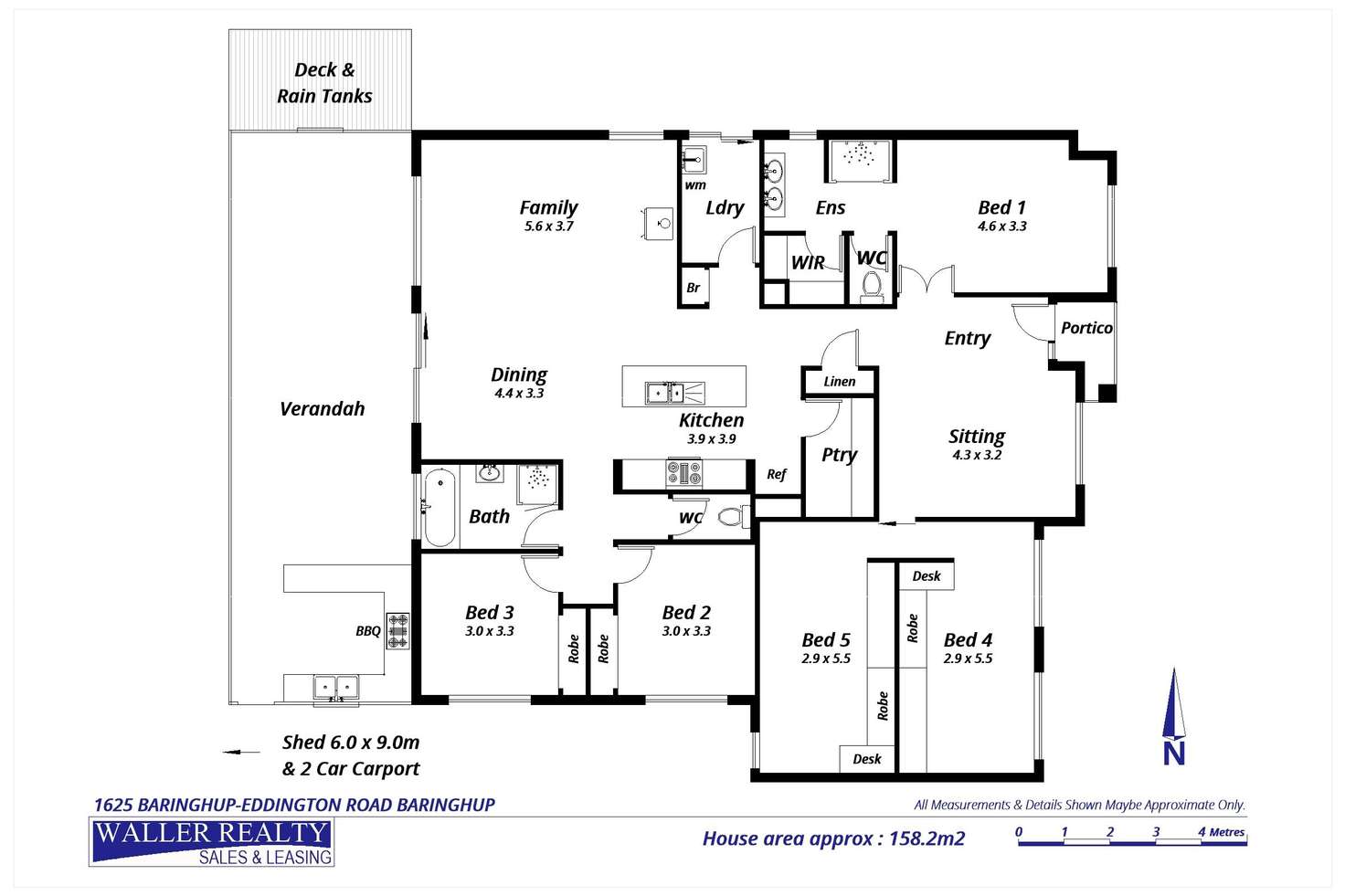 Floorplan of Homely house listing, 1625 Baringhup-Eddington Road, Baringhup VIC 3463