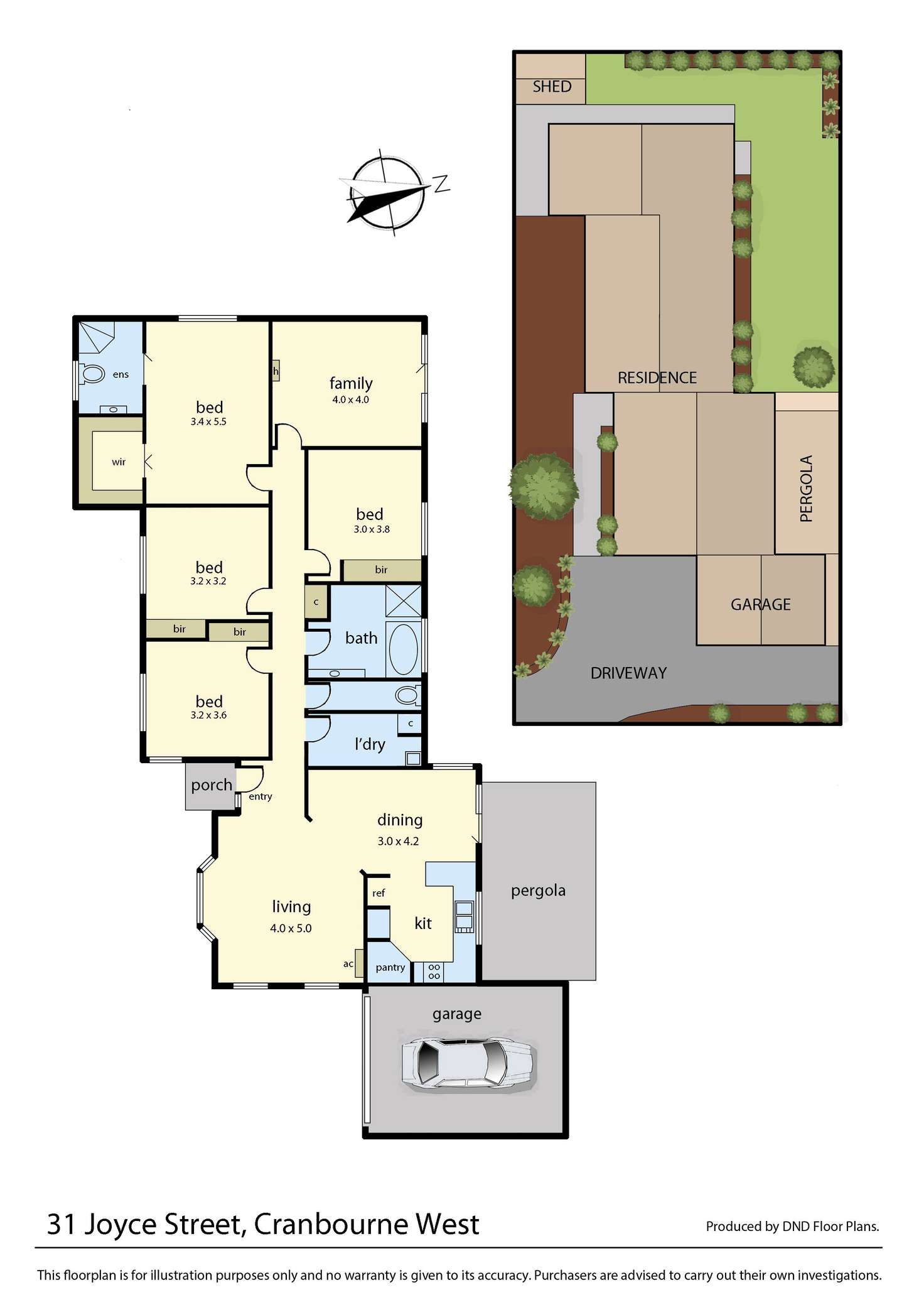 Floorplan of Homely house listing, 31 Joyce Street, Cranbourne West VIC 3977