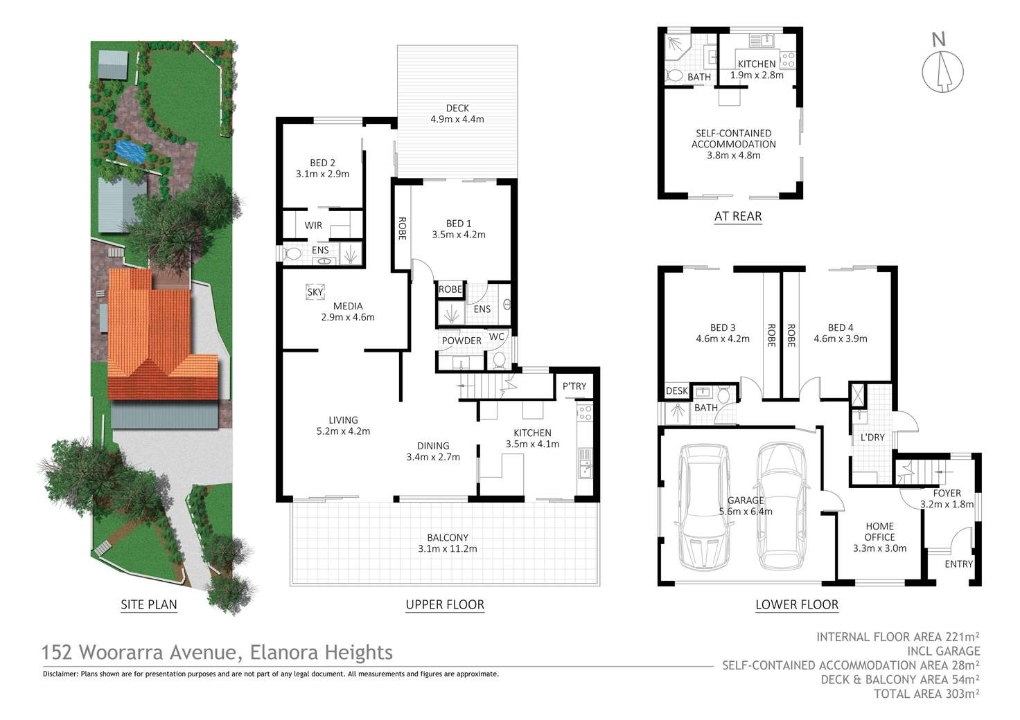 Floorplan of Homely house listing, 152 Woorarra Avenue, Elanora Heights NSW 2101