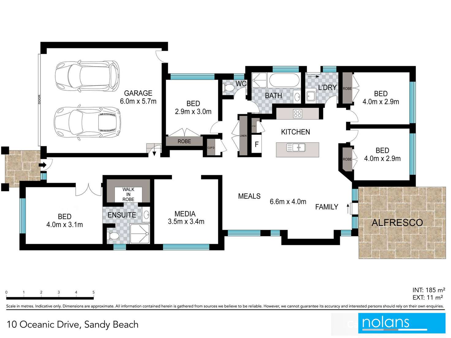 Floorplan of Homely house listing, 10 Oceanic Drive, Sandy Beach NSW 2456