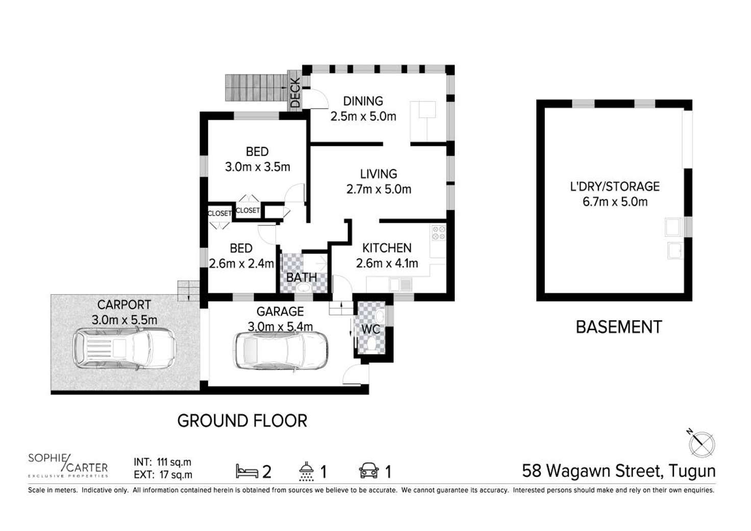 Floorplan of Homely house listing, 58 Wagawn Street, Tugun QLD 4224