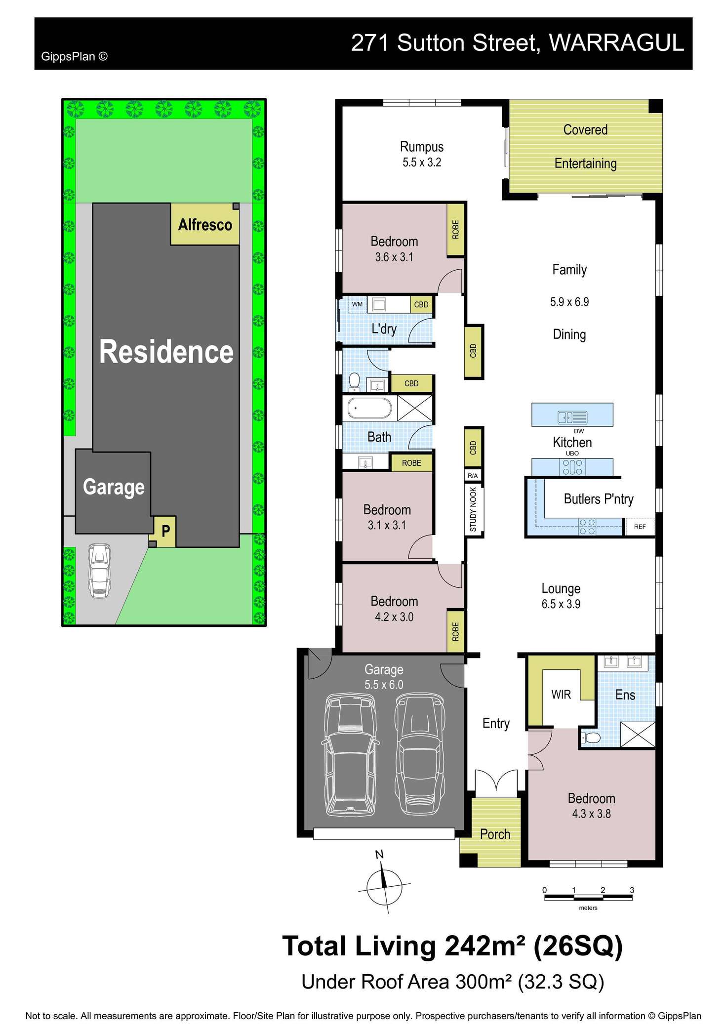 Floorplan of Homely house listing, 271 Sutton Street, Warragul VIC 3820