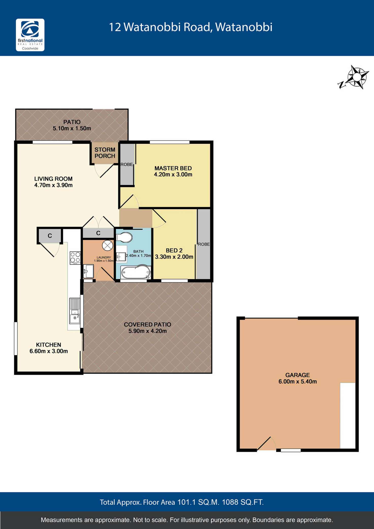 Floorplan of Homely house listing, 12 Watanobbi Road, Watanobbi NSW 2259