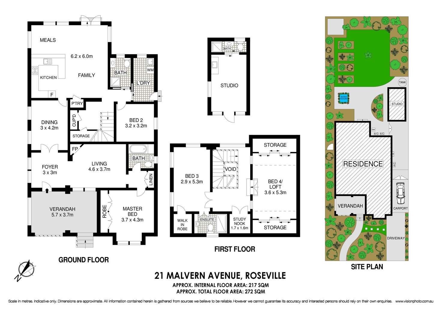 Floorplan of Homely house listing, 21 Malvern Avenue, Roseville NSW 2069