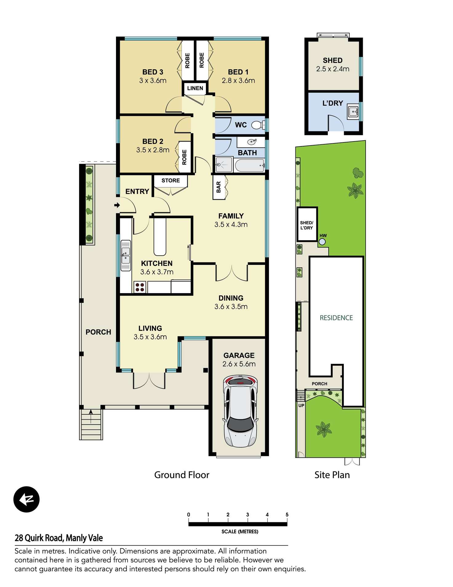 Floorplan of Homely house listing, 28 Quirk Road, Manly Vale NSW 2093