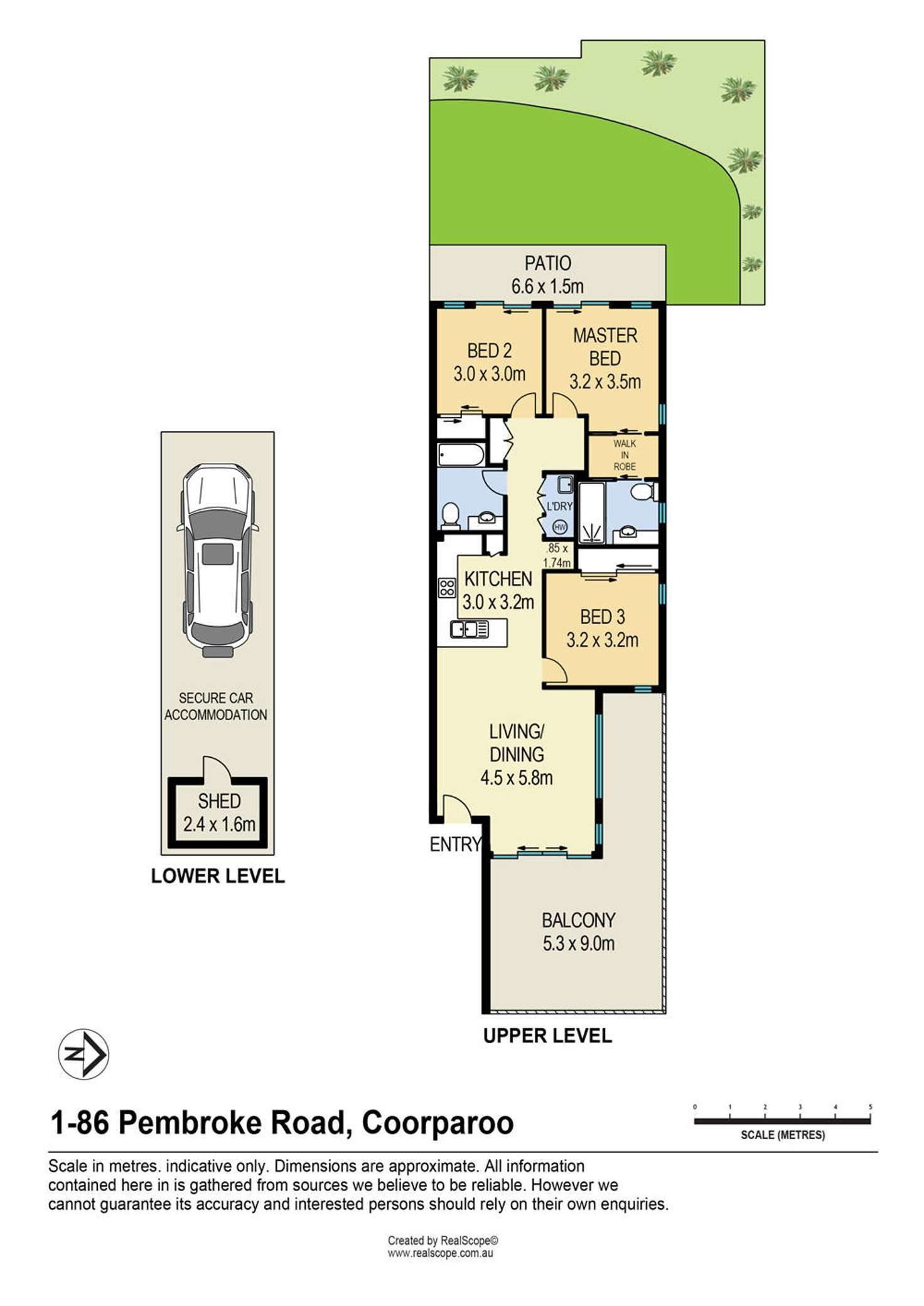 Floorplan of Homely apartment listing, 1/86 Pembroke Road, Coorparoo QLD 4151