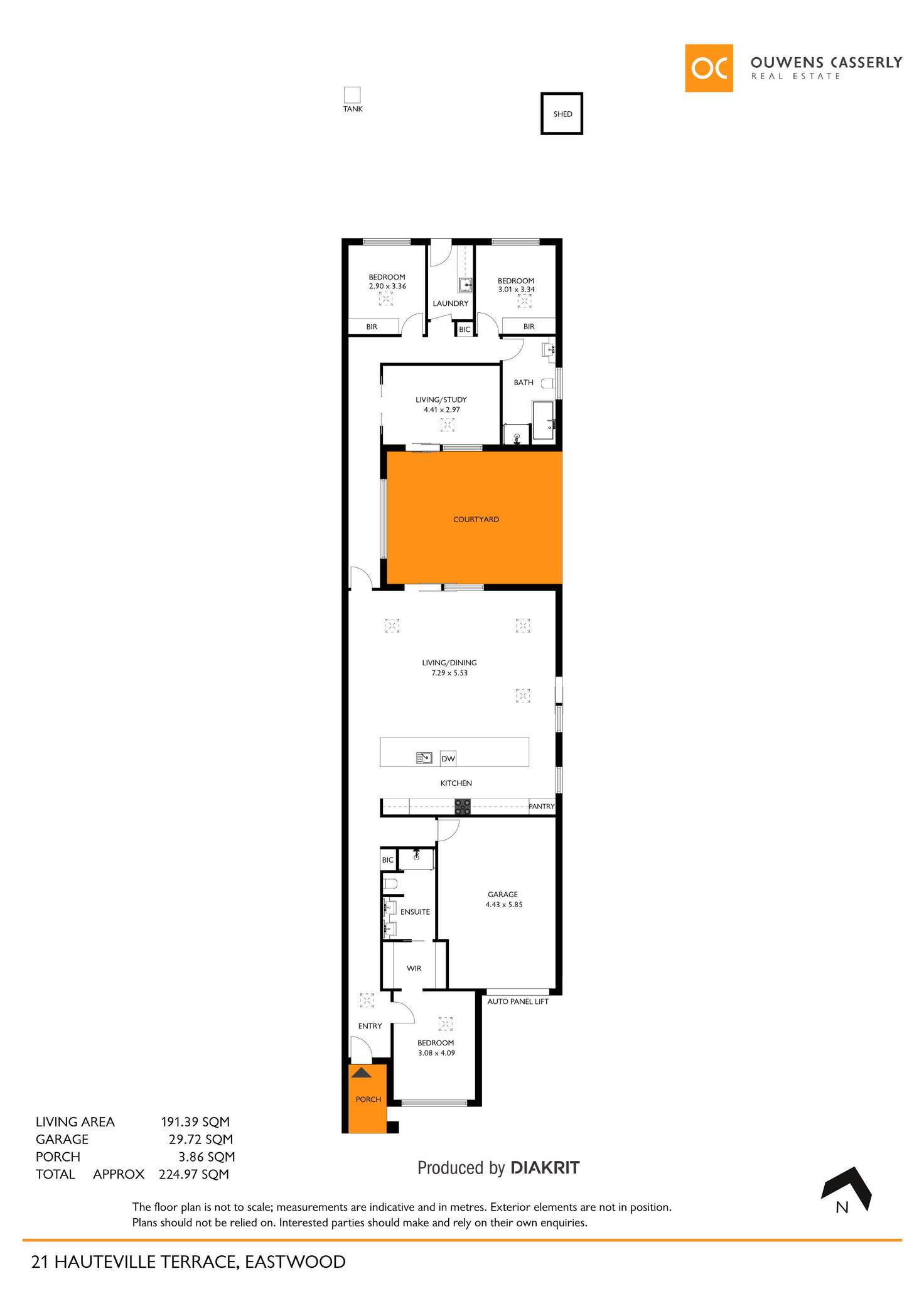 Floorplan of Homely house listing, 21 Hauteville Terrace, Eastwood SA 5063