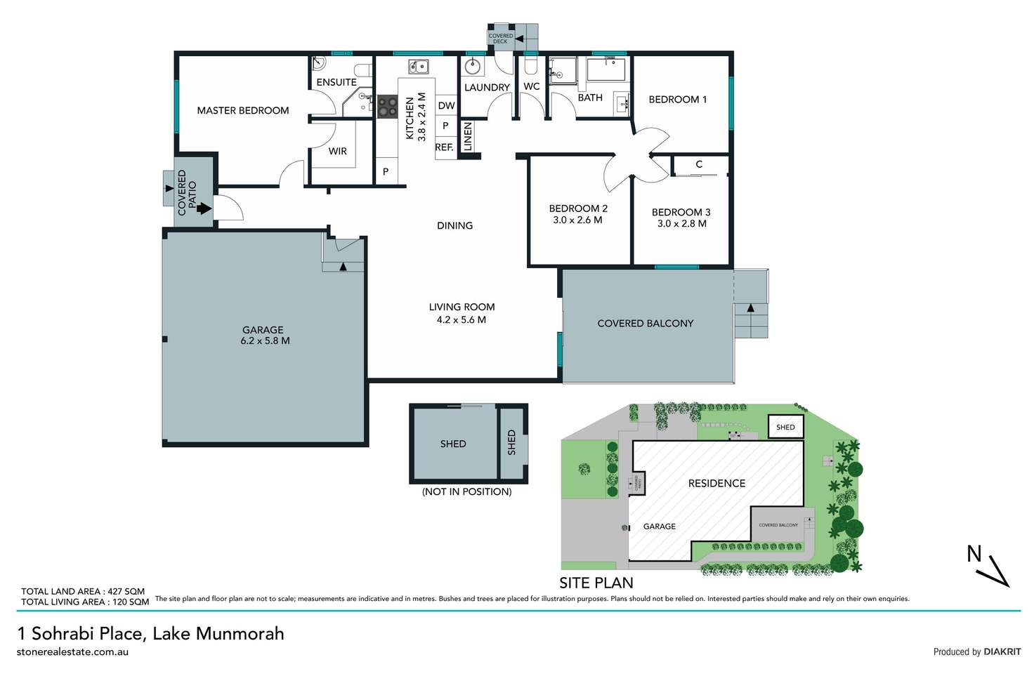 Floorplan of Homely house listing, 1 Sohrabi Place, Lake Munmorah NSW 2259