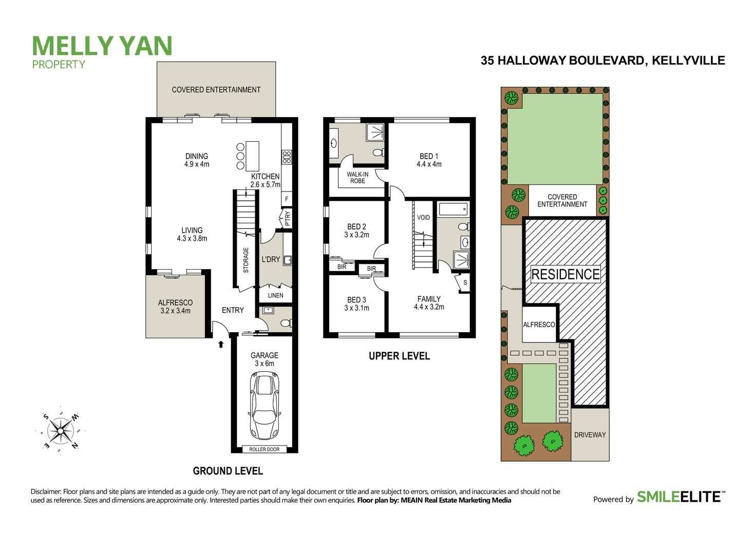 Floorplan of Homely house listing, 35 Halloway Boulevard, North Kellyville NSW 2155