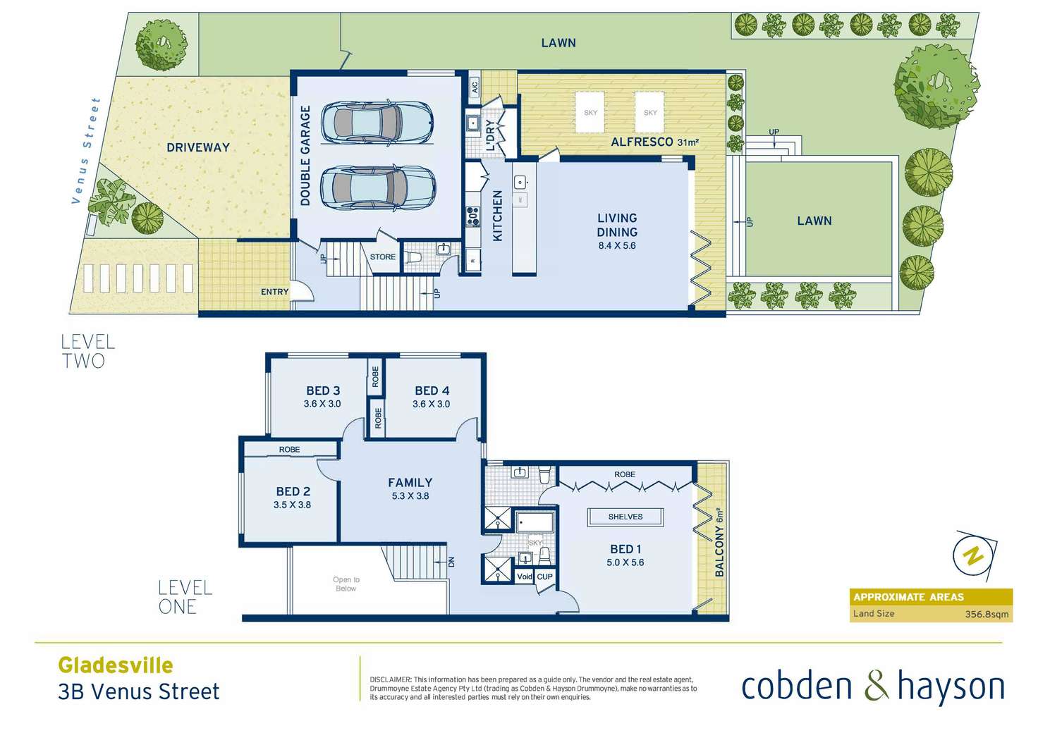 Floorplan of Homely house listing, 3B Venus Street, Gladesville NSW 2111