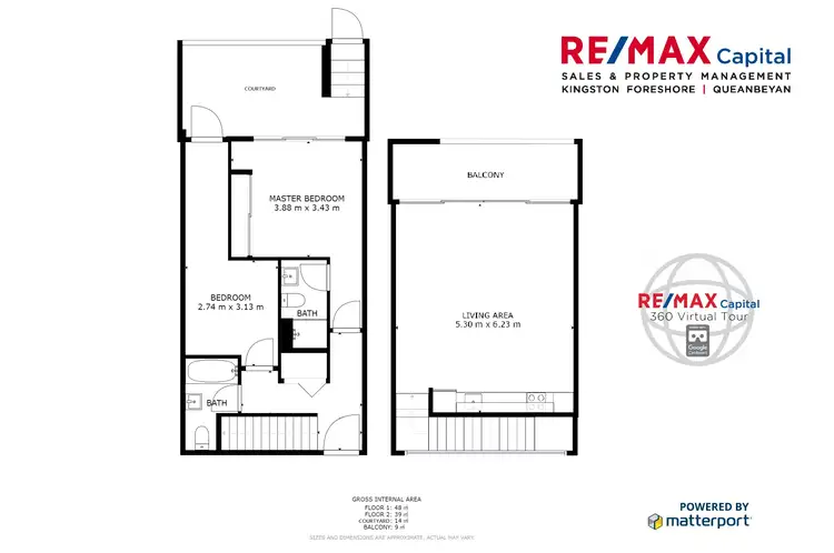 Floorplan of Homely terrace listing, 4/77 MacArthur Avenue, O'connor ACT 2602