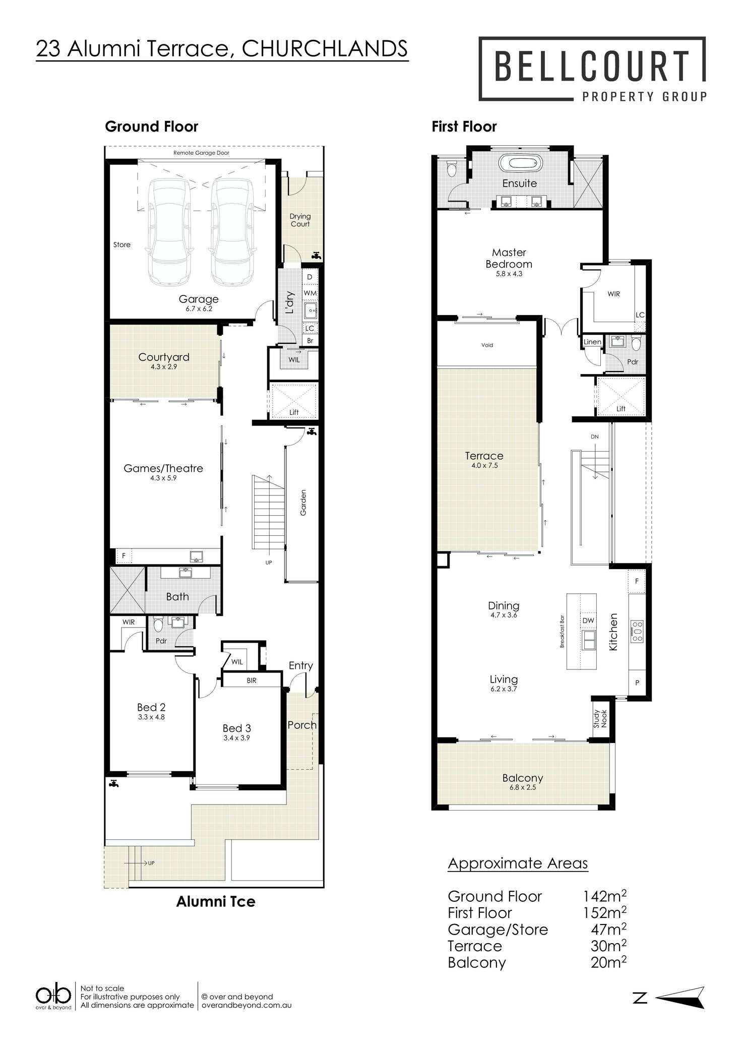 Floorplan of Homely house listing, 23 Alumni Terrace, Churchlands WA 6018