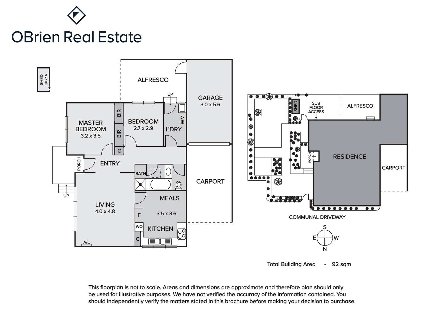 Floorplan of Homely unit listing, 1/67 Chesterville Road, Highett VIC 3190