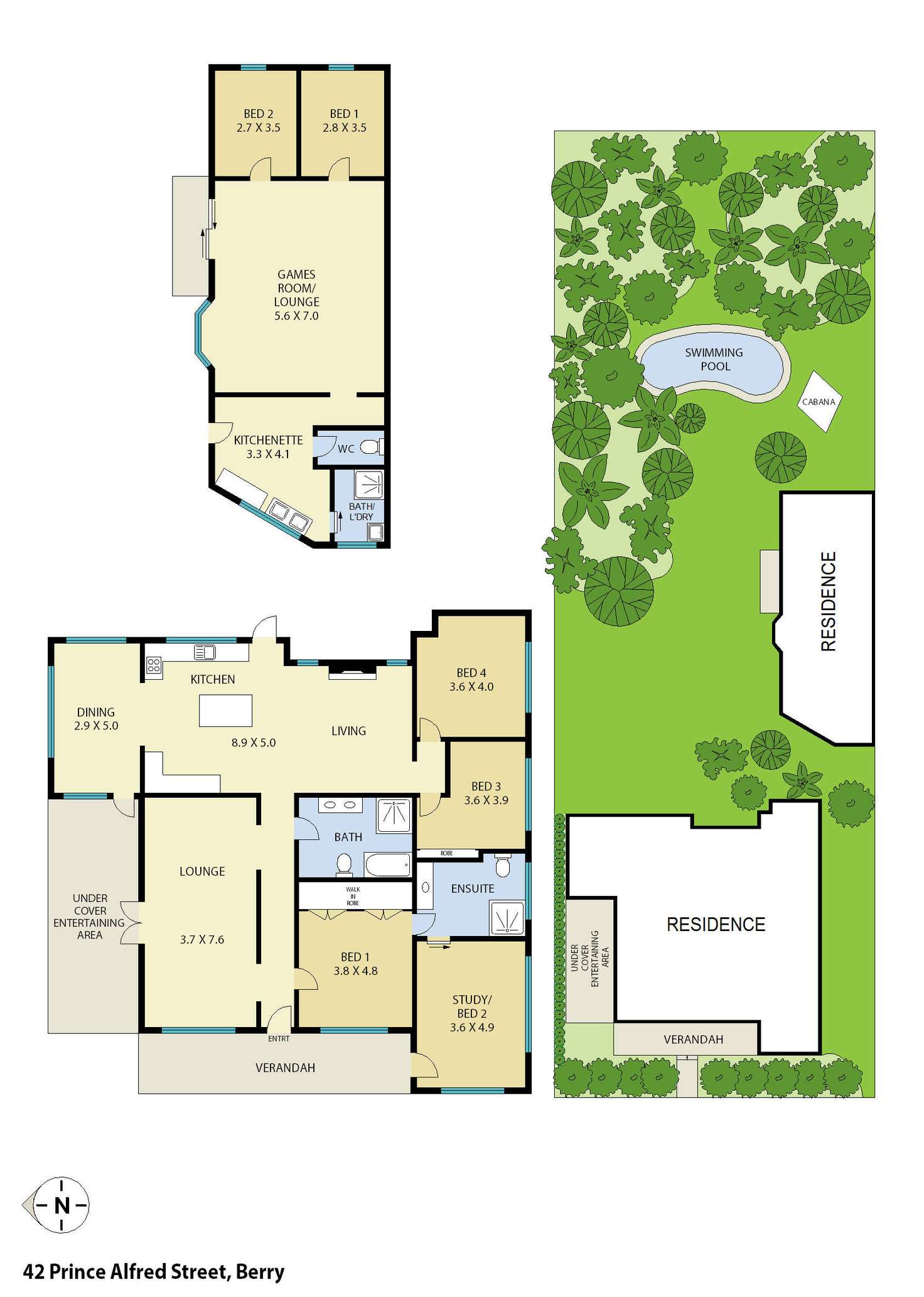 Floorplan of Homely house listing, 42 Prince Alfred Street, Berry NSW 2535