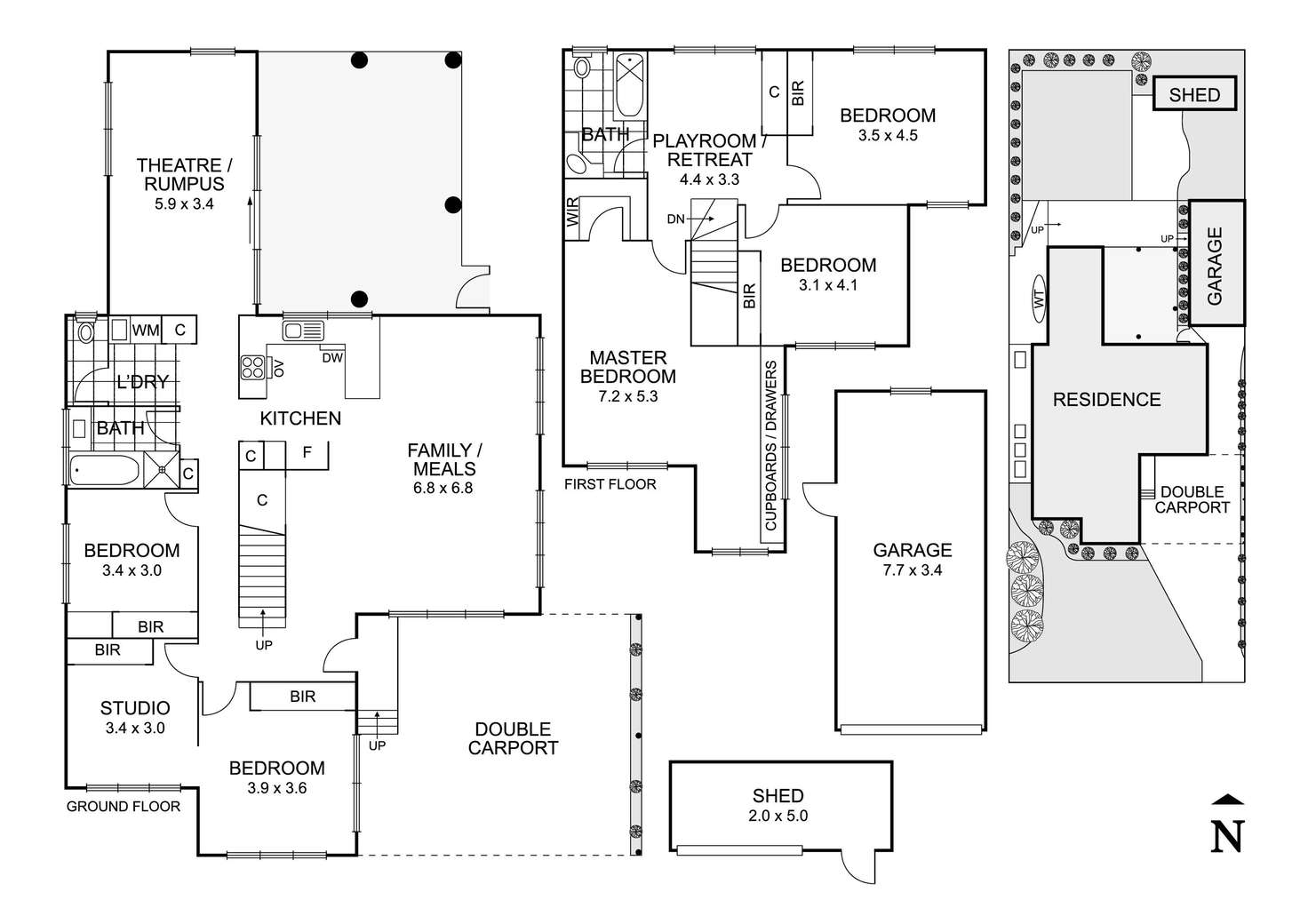 Floorplan of Homely house listing, 97 Harborne Street, Macleod VIC 3085