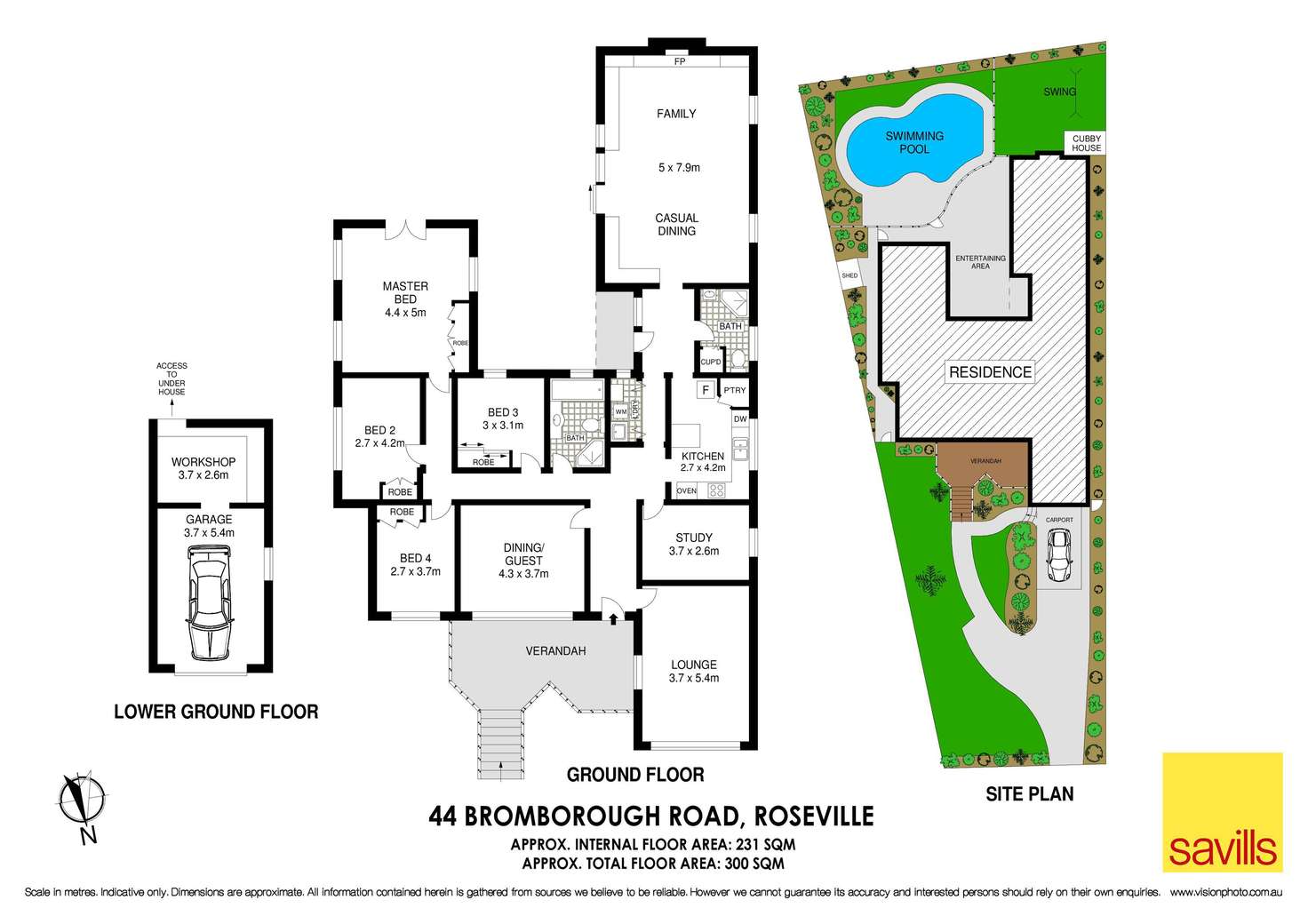 Floorplan of Homely house listing, 44 Bromborough Road, Roseville NSW 2069